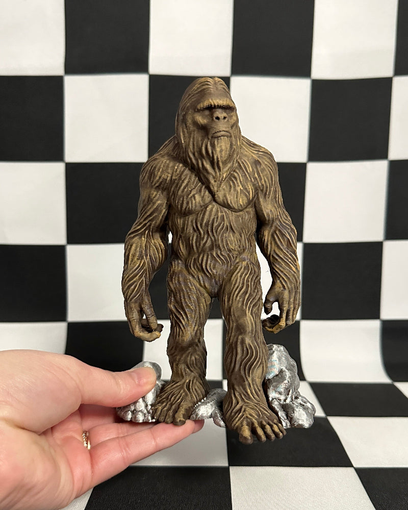 Blonde Bigfoot Figurine Cryptid Collectible Decor