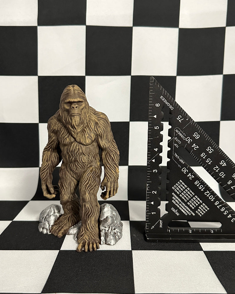 Blonde Bigfoot Figurine Cryptid Collectible Decor
