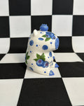 Blueberry Capybara Figurine | Whimsical Sculpture