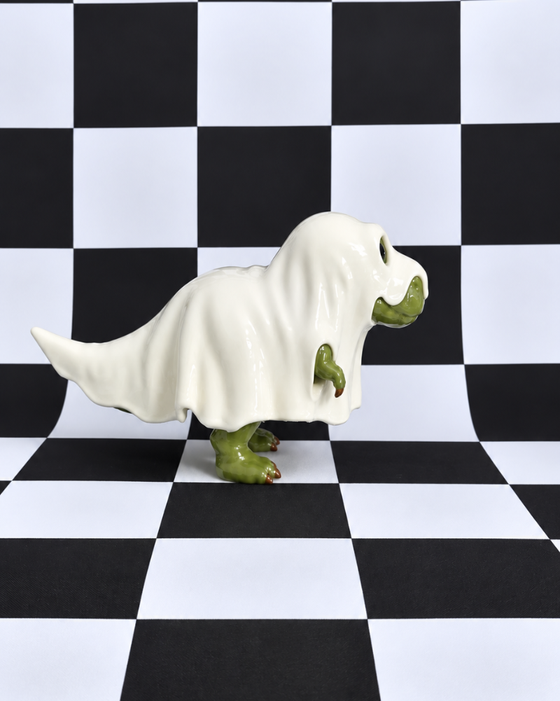 Boo-Rex T-Rex Ghost Figurine