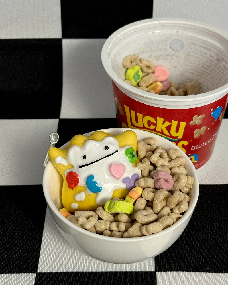 Breakfest Lucky Charms Cereal Ditto Figurine – Cute Pokemon Ditto Trinket