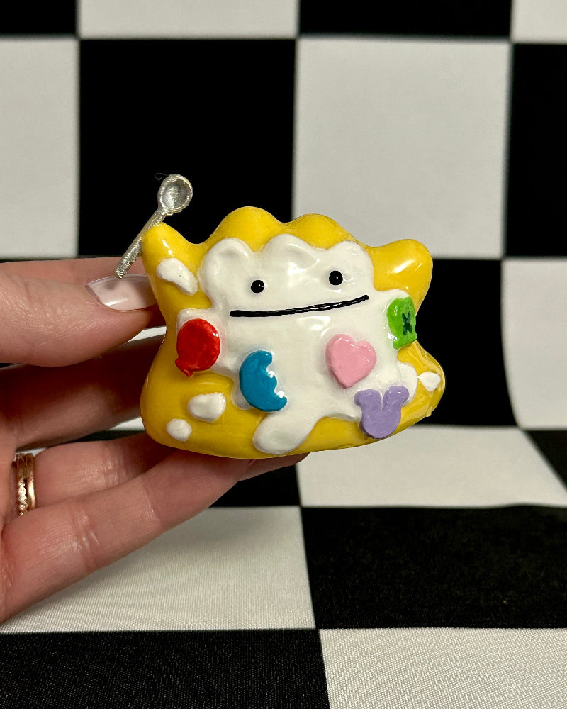 Breakfest Lucky Charms Cereal Ditto Figurine – Cute Pokemon Ditto Trinket