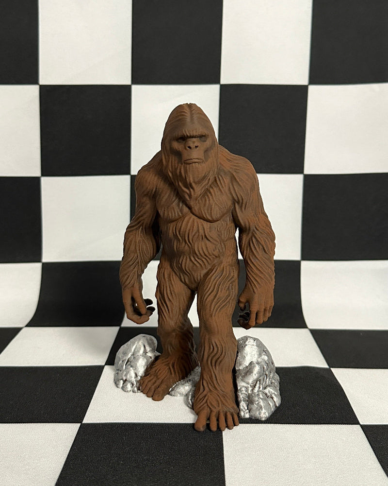 Cinnamon Bigfoot Figurine Cryptid Collectible Decor