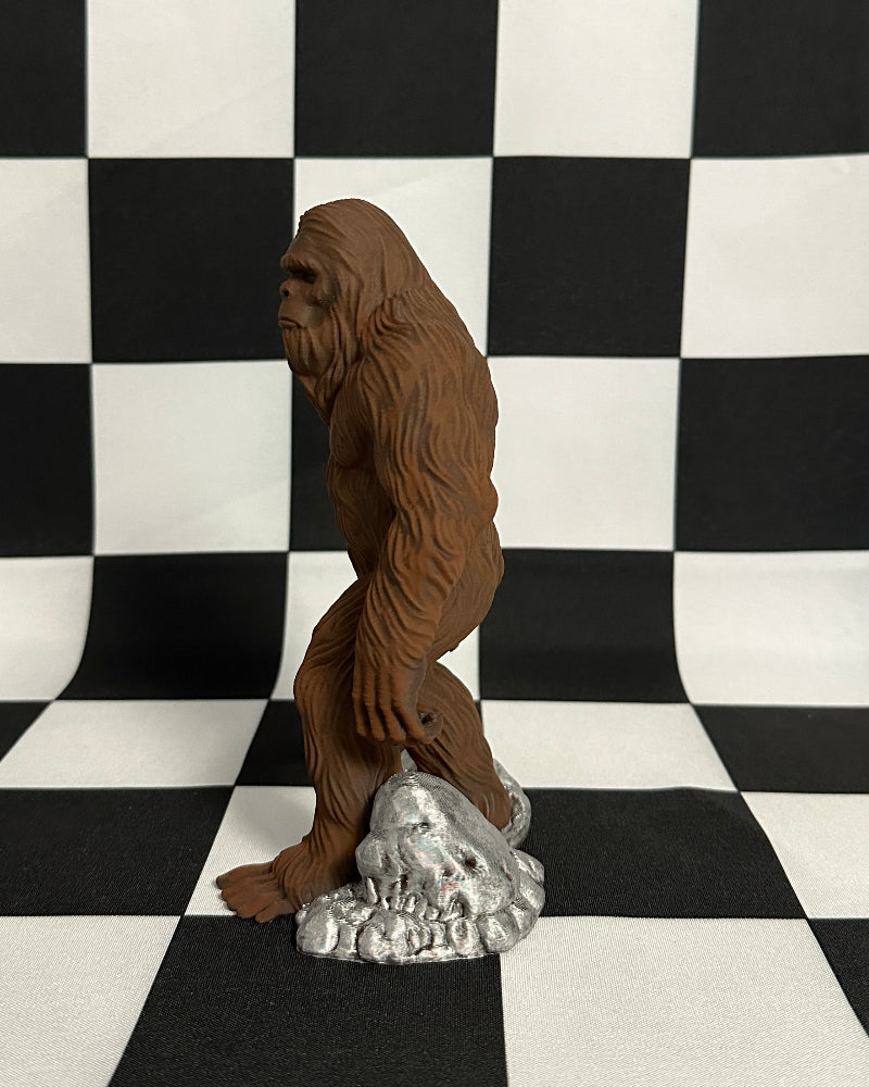 Cinnamon Bigfoot Figurine Cryptid Collectible Decor
