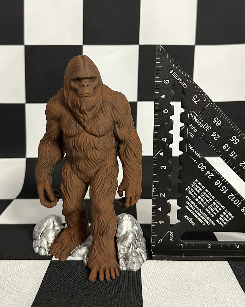 Cinnamon Bigfoot Figurine Cryptid Collectible Decor