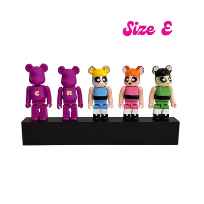 Custom 3D Printed Bearbrick Medium Display Stand for Collectors 