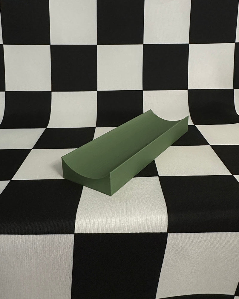 Dark Green Large Rolling Pin Holder Stand - Fits Pioneer Woman Rolling Pins