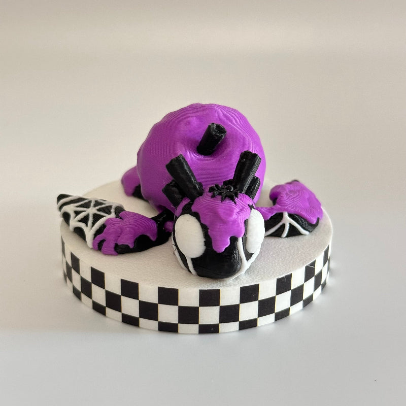 HexTilly the Enchanted Apple Turtle 3D Printed Fidget Collectable