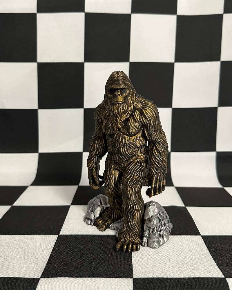 Fancy Bigfoot Figurine Cryptid Collectible Decor