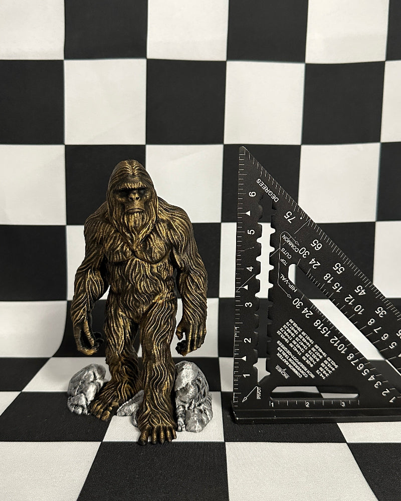 Fancy Bigfoot Figurine Cryptid Collectible Decor