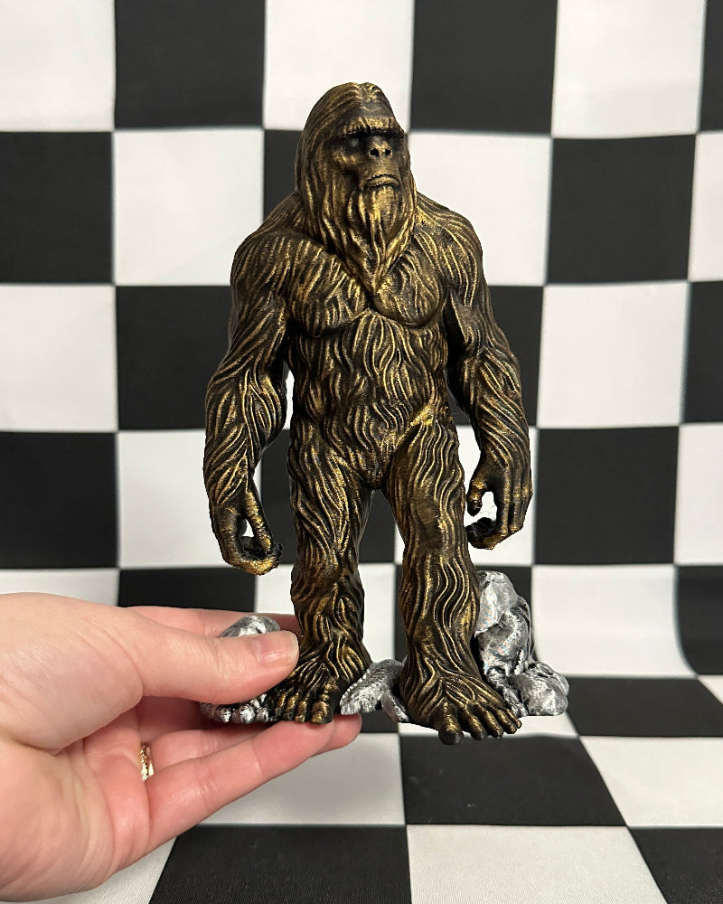Fancy Bigfoot Figurine Cryptid Collectible Decor