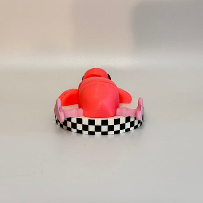 FidgetFluff the Flamingo 3D Printed Fidget Toy Collectible