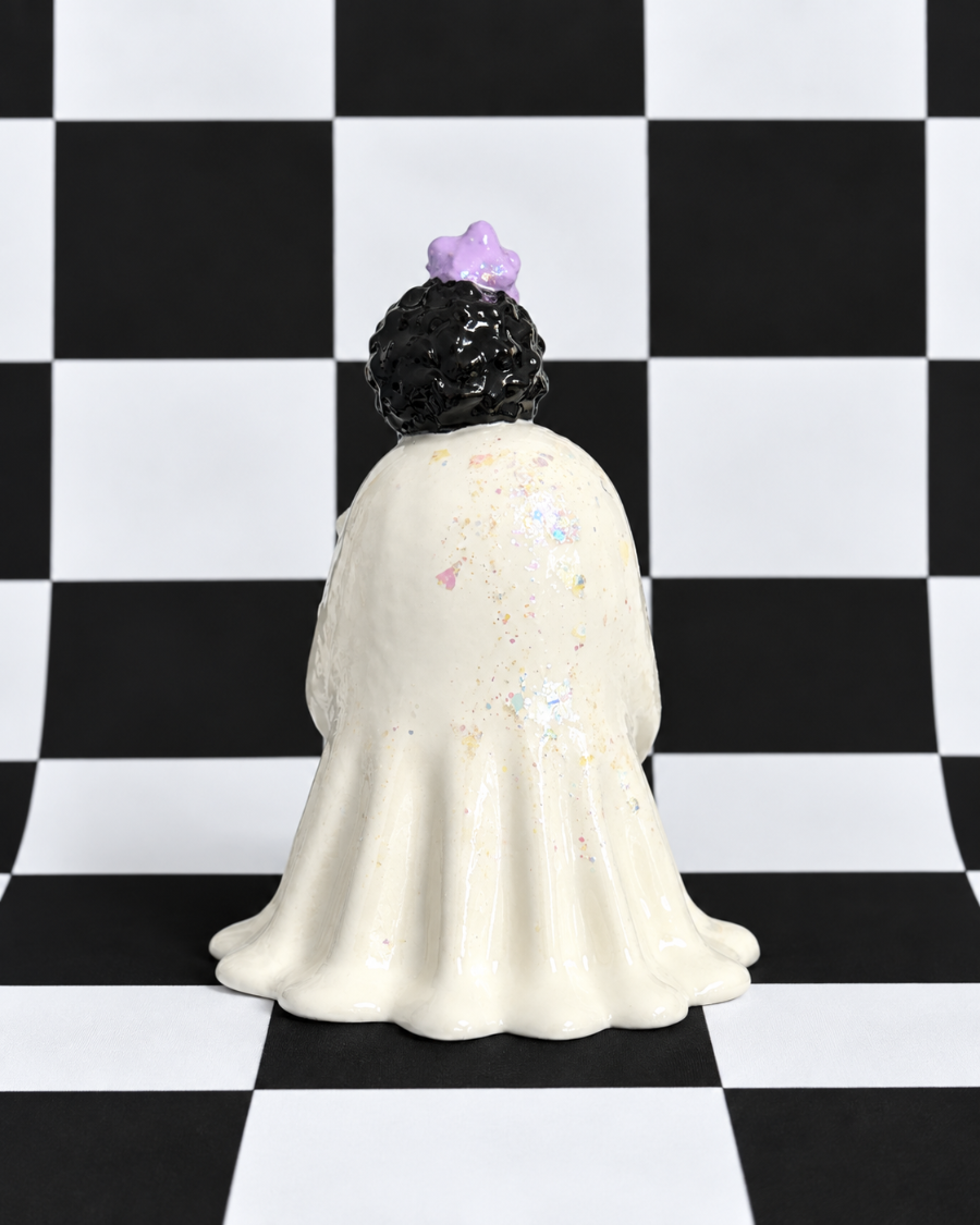 Ghost with Angry Soot Sprites Figurine