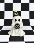 Ghost with Surprised Soot Sprites Figurine