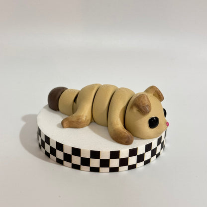 Cinnamon Whimsy Pup 3D Printed Fidget Collectable