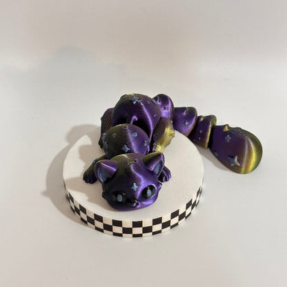 Royal Celestia Cat 3D Printed Fidget Collectable