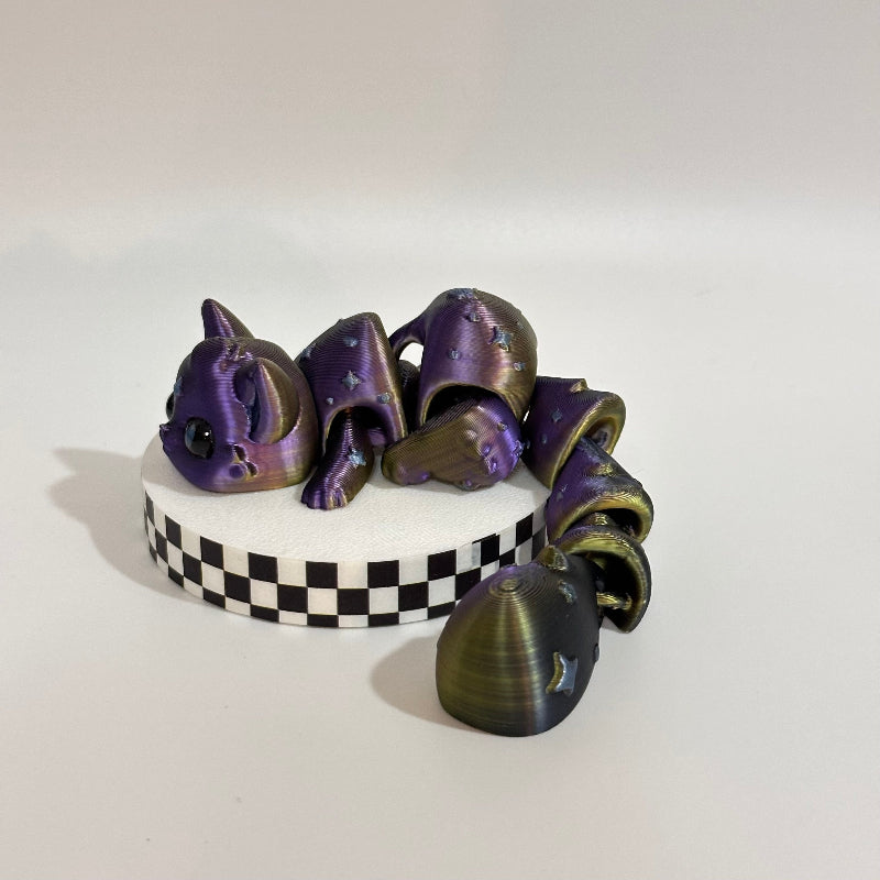 Royal Celestia Cat 3D Printed Fidget Collectable