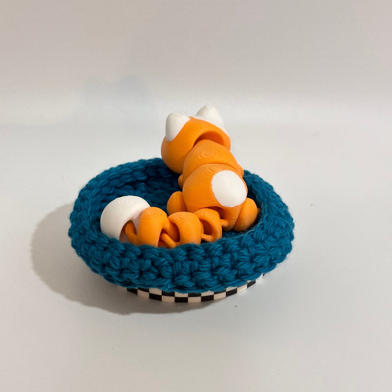 Zesty Whiskers Cat 3D Printed Fidget Collectable