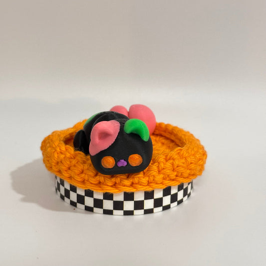 Spooky Spots Cat 3D Printed Fidget Collectable