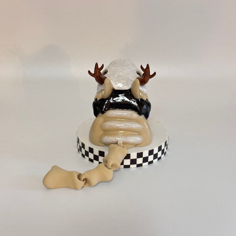 FableFang the Chibi Wendigo 3D Printed Fidget Cryptid Collectable