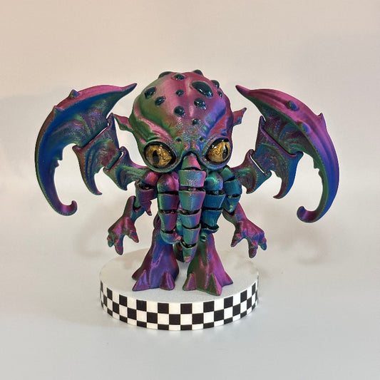 Chromatic Abyss 3D Printed Fidget Collectable Cthulhu