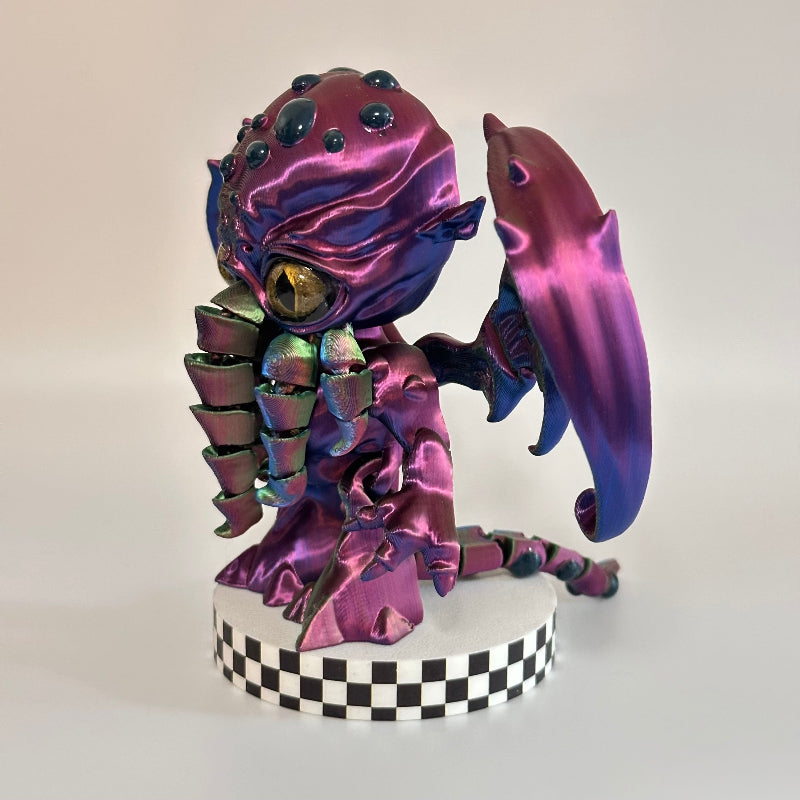 Prismatic Reverie 3D Printed Fidget Collectable Cthulhu