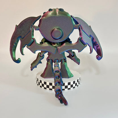 Prismatic Reverie 3D Printed Fidget Collectable Cthulhu