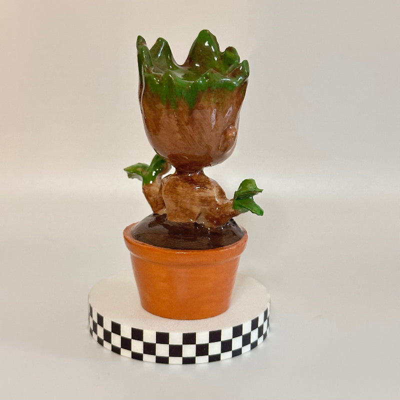 Leaflet the Potted Groot 3D Printed Shelfie Collectible 