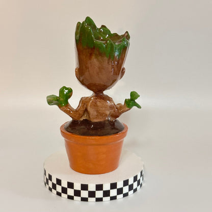 Leaflet the Potted Groot 3D Printed Shelfie Collectible 