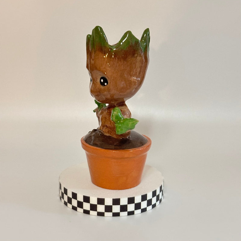 Leaflet the Potted Groot 3D Printed Shelfie Collectible 