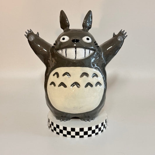 Happy Totoro 3D Printed Shelfie Collectable