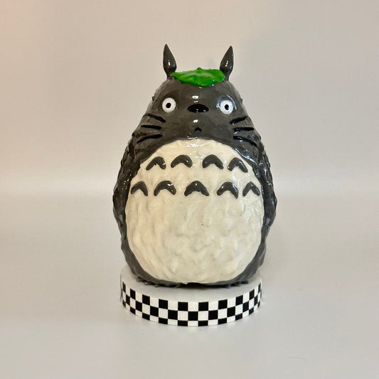 Totoro With Leaf 3D Printed Shelfie Collectable