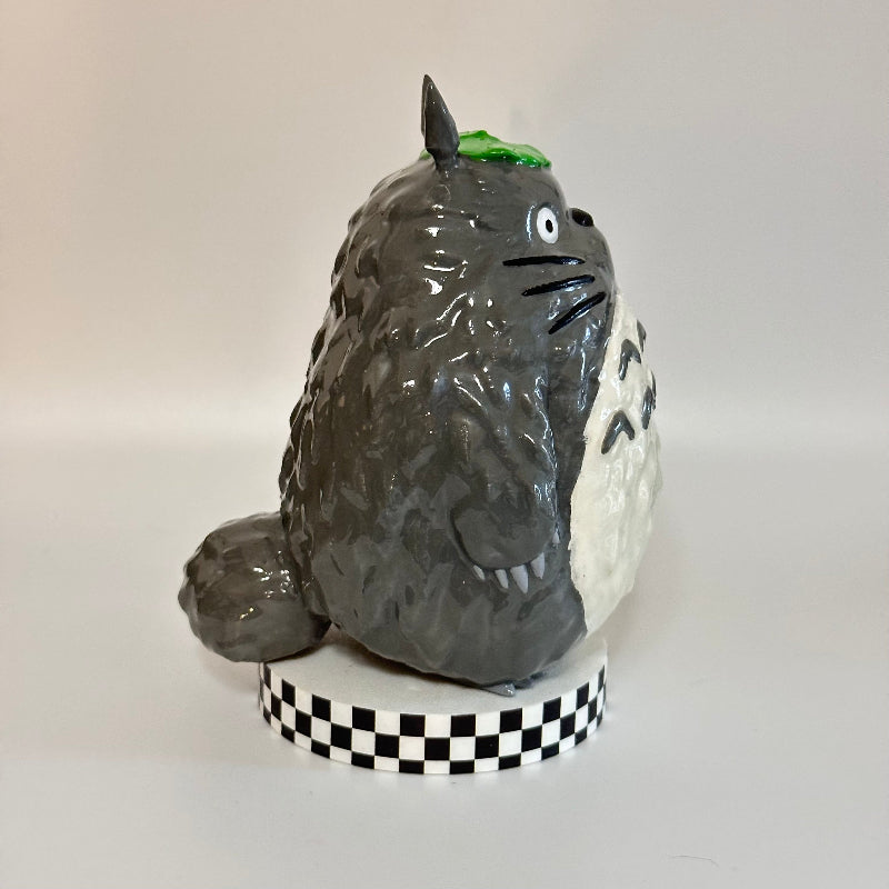 Totoro With Leaf 3D Printed Shelfie Collectable