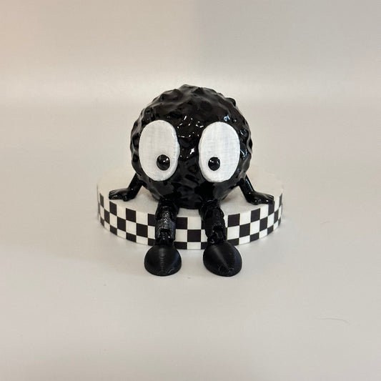 Soot Sprite Fidget 3D Printed Fidget Collectable