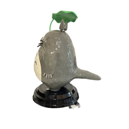 Totoro with Leaf Umbrella 3D Printed Shelfie Collectable
