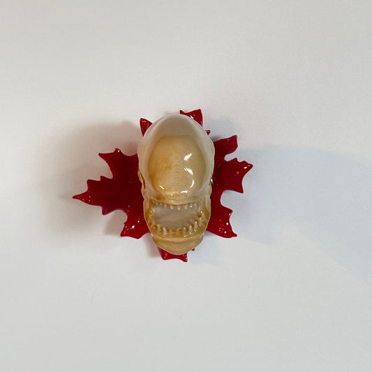 Chestburster Xenomorph 3D Printed Magnet