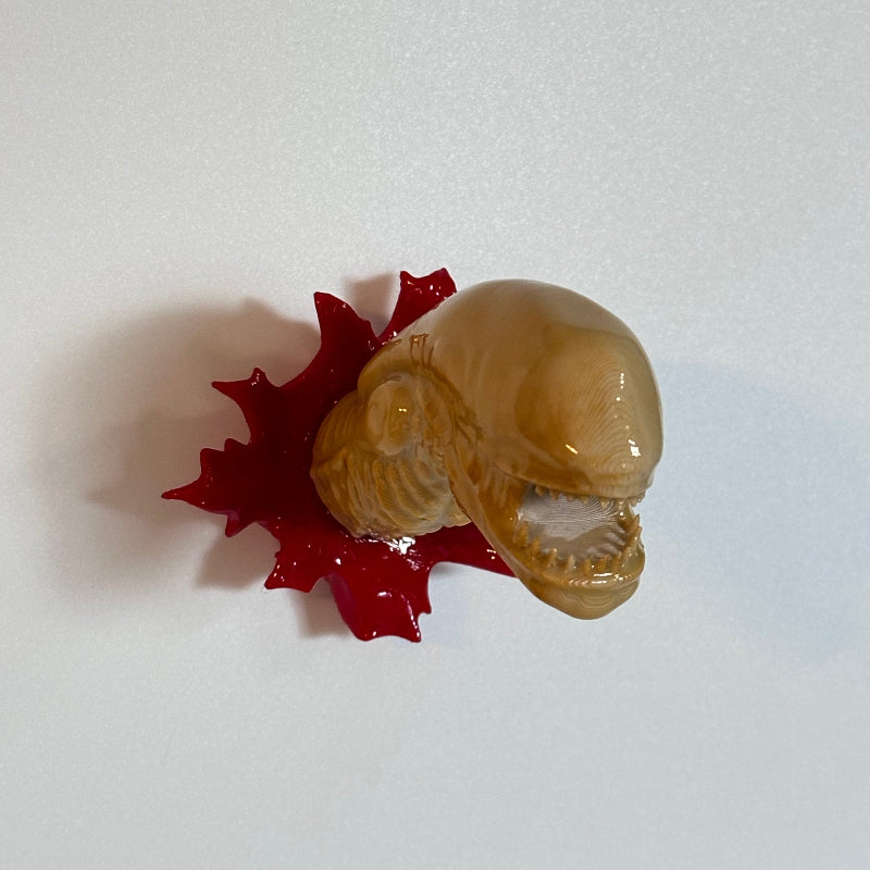 Chestburster Xenomorph 3D Printed Magnet