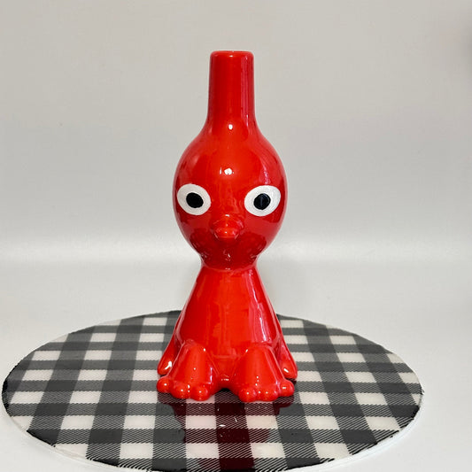 Red Pikmin 3D Printed Vase Collectable