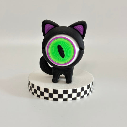 Cat Eye 3D Printed Fidget Spinner