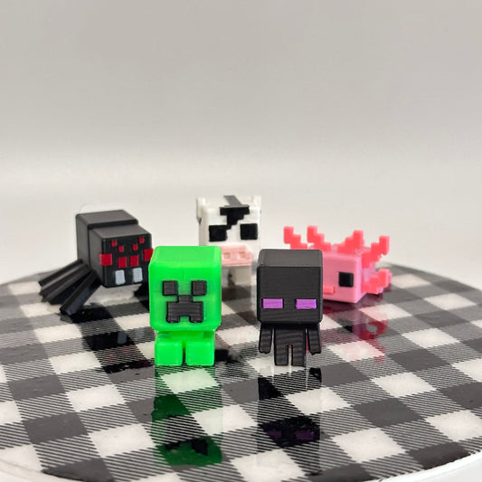 Mini Minecraft 3D Printed Shelfie Collectable