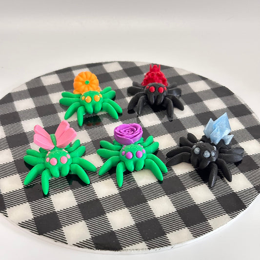 Mini Spiders 3D Printed Fidget Toy