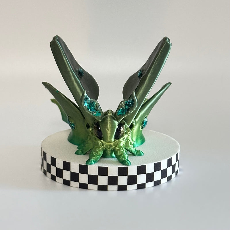 Verdantwing Luna Moth 3D Printed Fidget Magnet