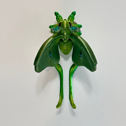 Verdantwing Luna Moth 3D Printed Fidget Magnet