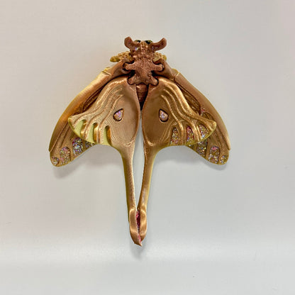 Solmira Luna Moth 3D Printed Fidget Magnet