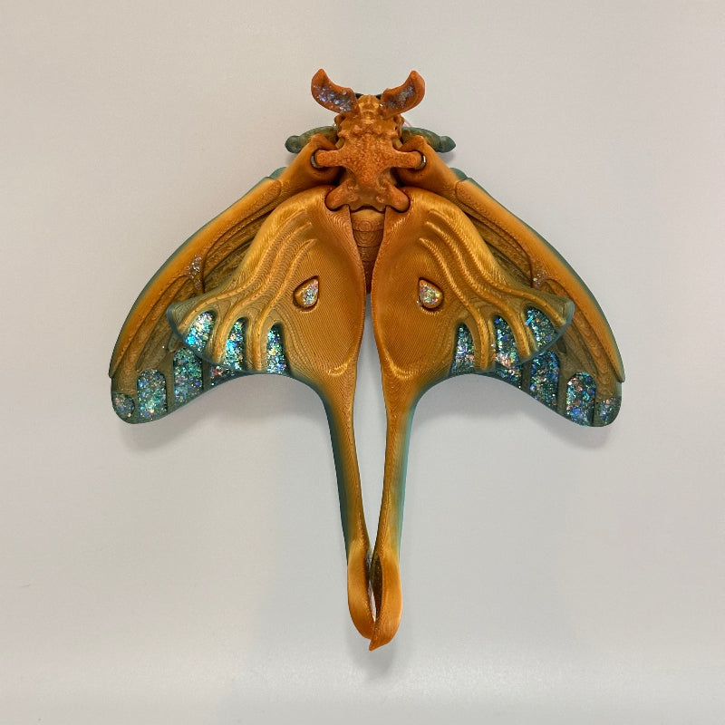 Solmara Luna Moth 3D Printed Fidget Magnet