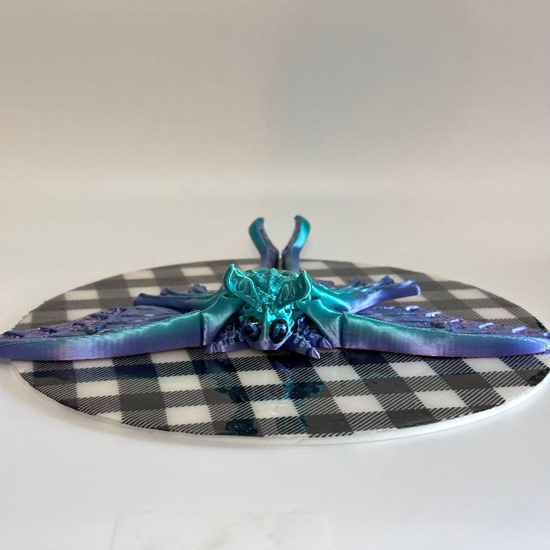 Oceleia Luna Moth 3D Printed Fidget Magnet