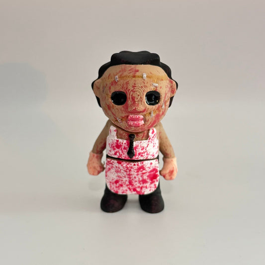 Leather Face 3D Printed Fidget Collectable