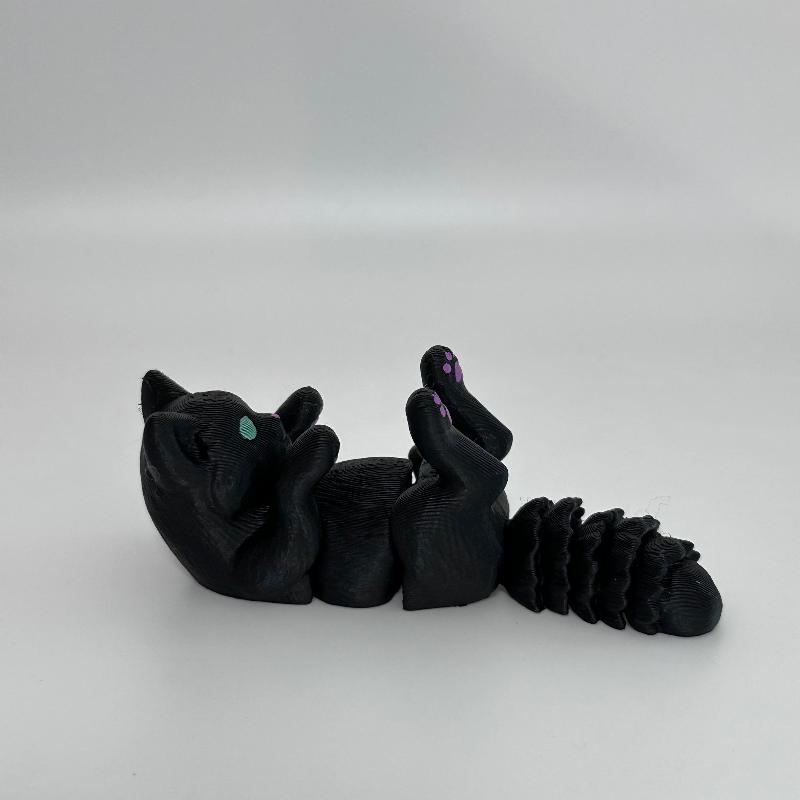 C17 Small Black Cat Fidget