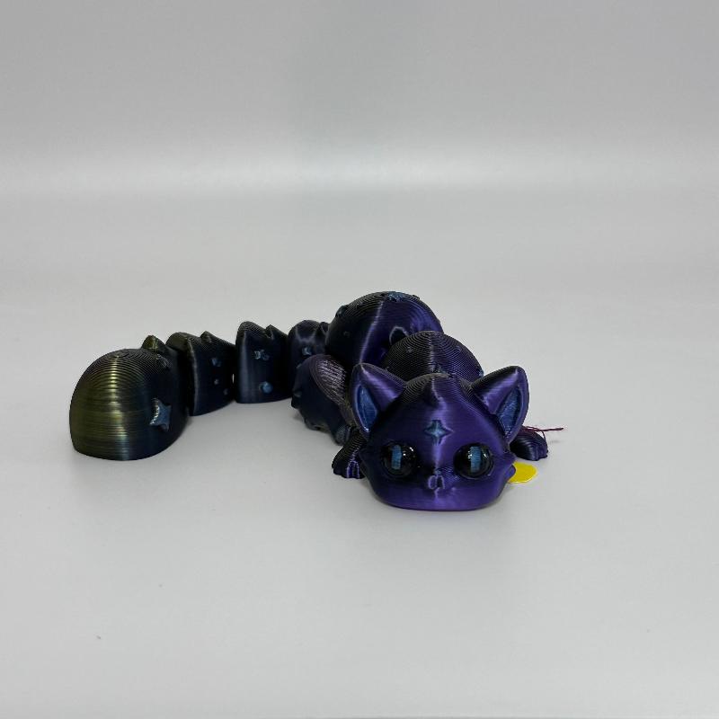 C26 Gold Purple Cat Fidget