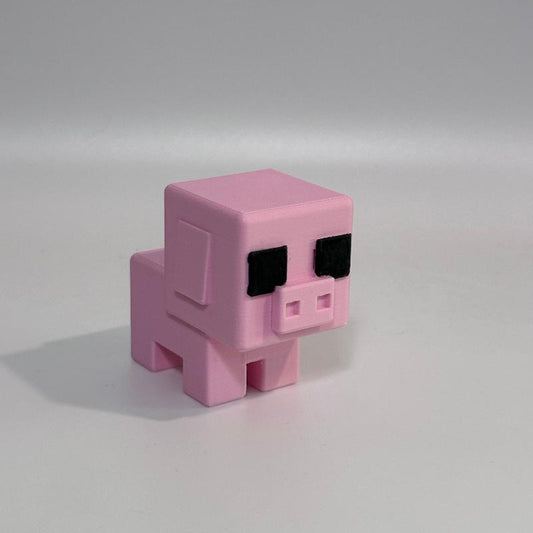 PC19 Minecraft Pig Figurine Pop Culture